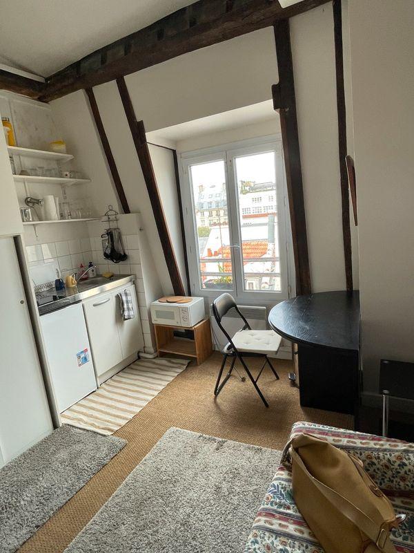Appartement ancien - 24 m² - 2 pièces