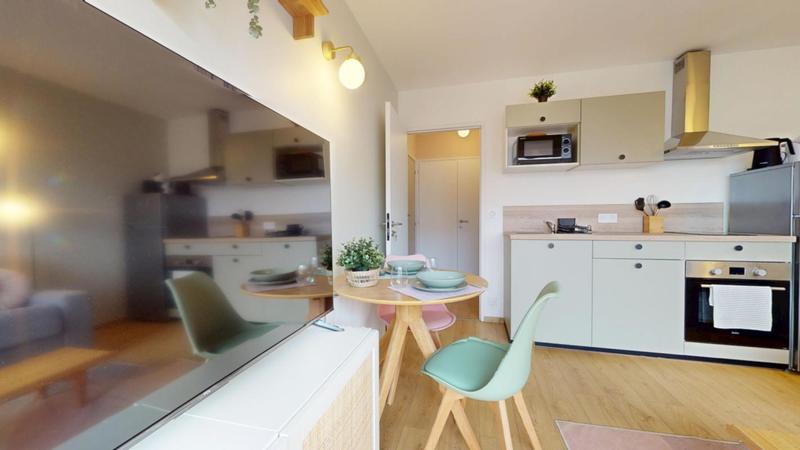 Studio - 19 m² - 2 pièces