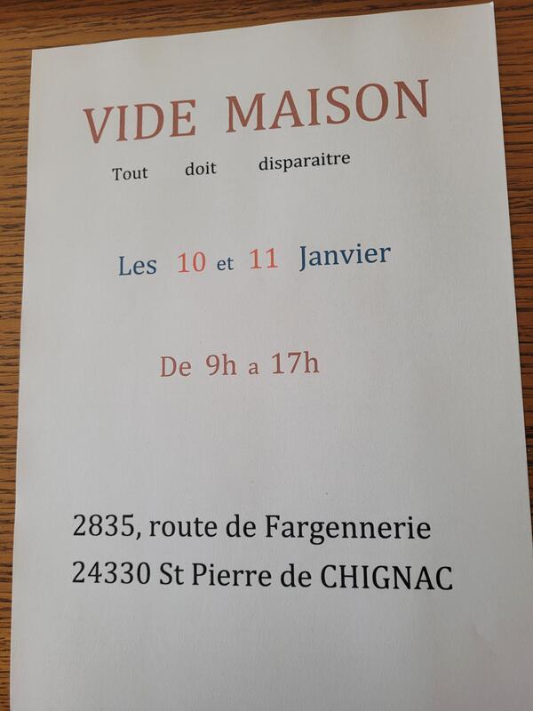 Vide maison