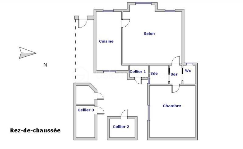 Maison - 47 m² - 2 pièces