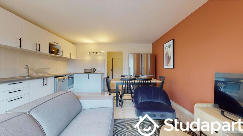 Chambre - 12 m² - 1 pièce