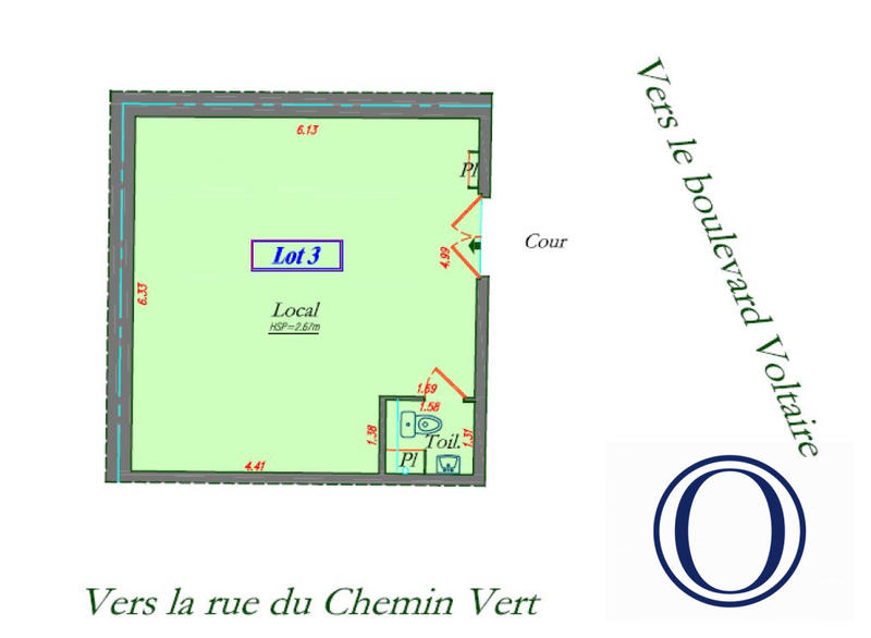 Local commercial - 40 m²