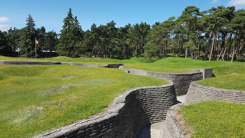 Visites des souterrains et des tranchées Vimy Ridge