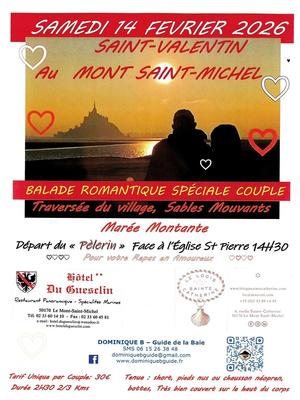 Balade romantique Saint Valentin