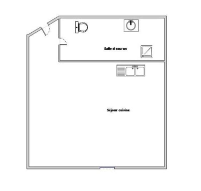 Appartement - 12 m² - 1 pièce