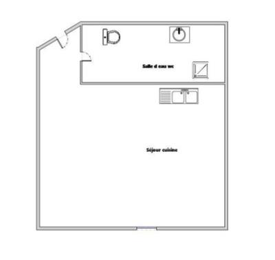 Appartement - 12 m² - 1 pièce