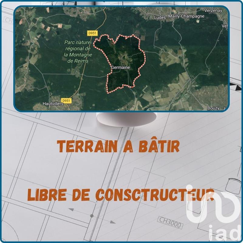Terrain - 505 m²