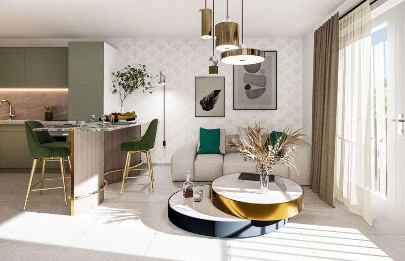 Appartement - 46 m² - 2 pièces