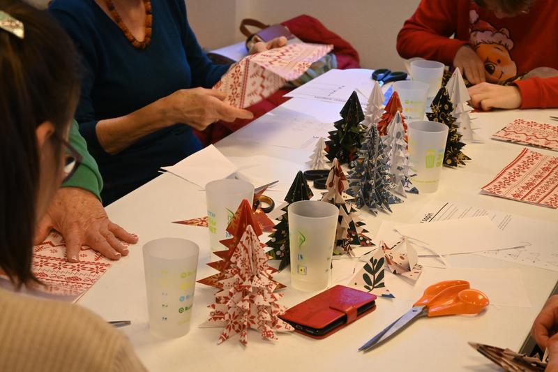 Atelier créatif : la fabrique à sapins