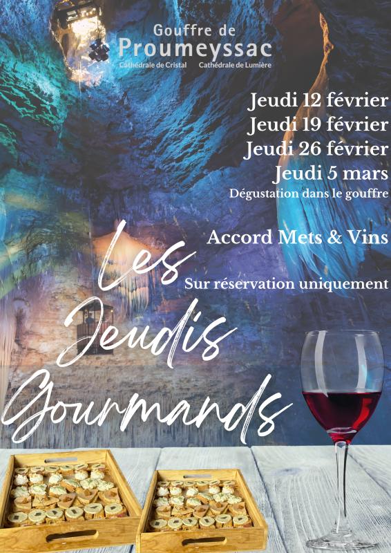 Février Gourmand au Gouffre de Proumeyssac