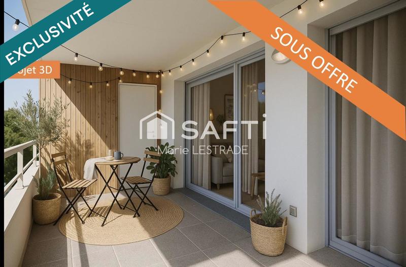 Appartement - 42 m² - 2 pièces