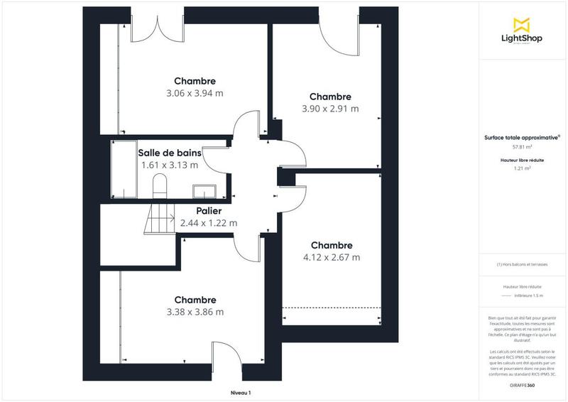 Maison - 112 m² - 5 pièces