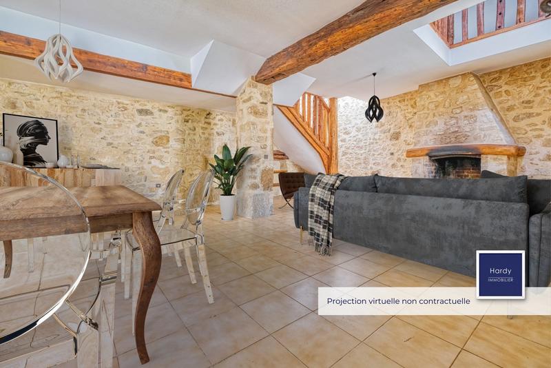 Maison ancienne - 93 m² - 5 pièces