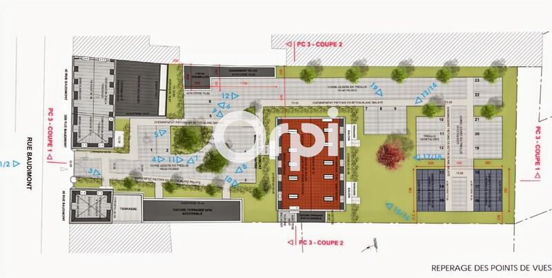 Appartement - 43 m² - 2 pièces