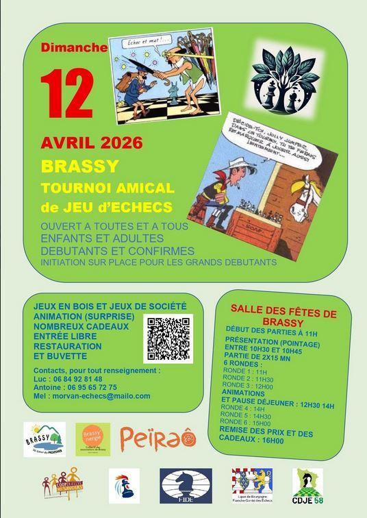 Tournoi amical de jeu d'échecs