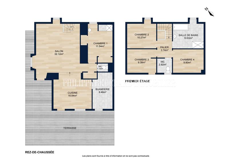 Maison - 98 m² - 5 pièces