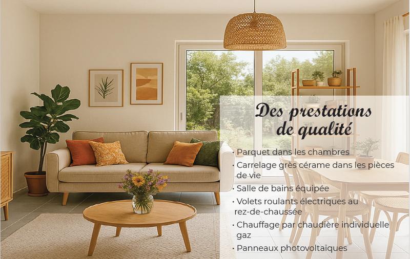 Maison - 87 m² - 4 pièces