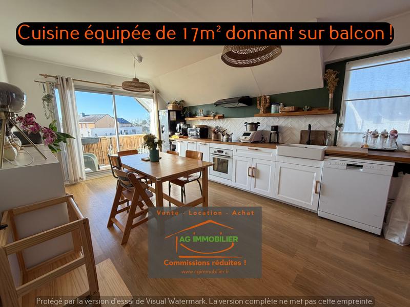 Appartement - 70 m² - 3 pièces