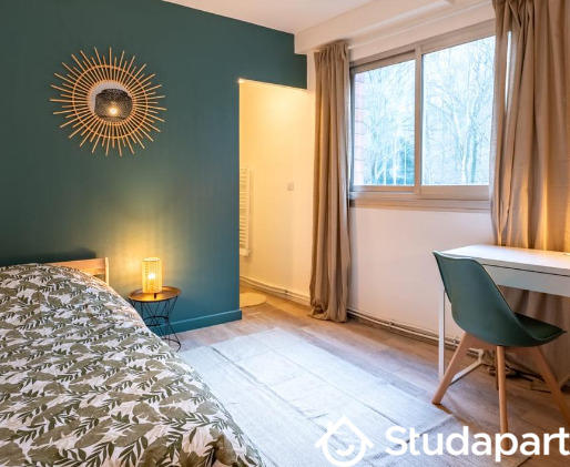 Chambre - 10 m² - 1 pièce