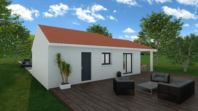 Maison - 90 m² - 4 pièces