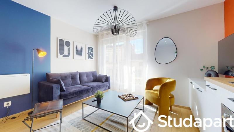 Chambre - 9 m² - 1 pièce