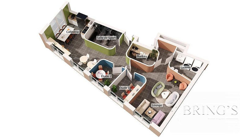 Appartement - 19 m² - 1 pièce