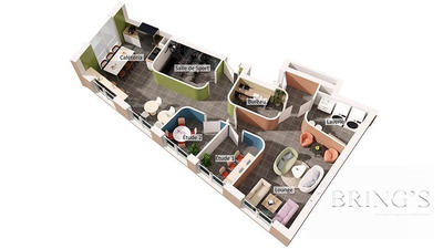 Appartement - 19 m² - 1 pièce