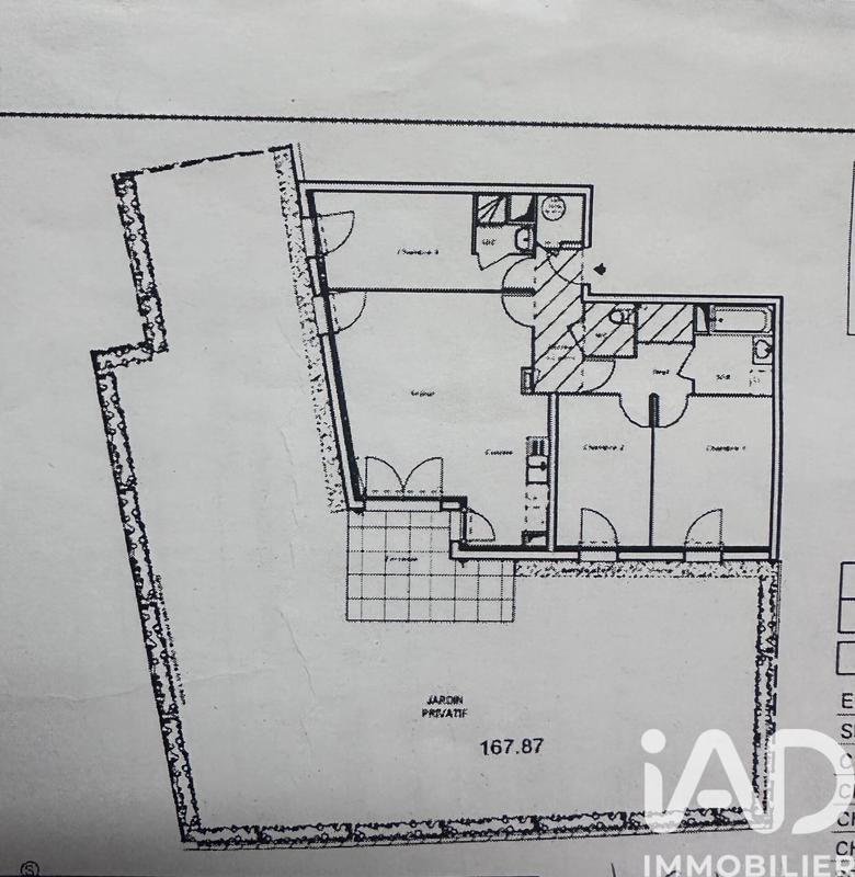 Appartement - 80 m² - 4 pièces