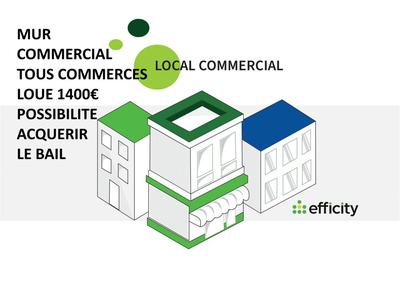 Bureau - 60 m² - 2 pièces