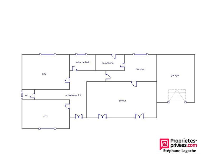 Maison - 86 m² - 4 pièces