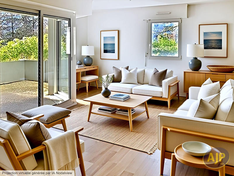 Appartement - 58 m² - 2 pièces