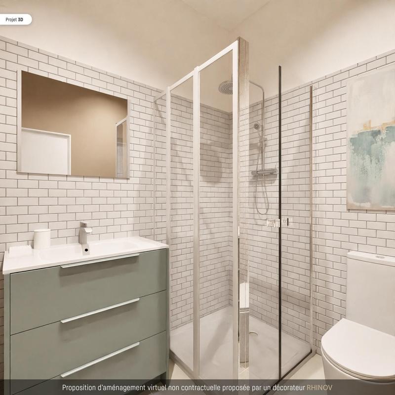 Appartement - 38 m² - 2 pièces