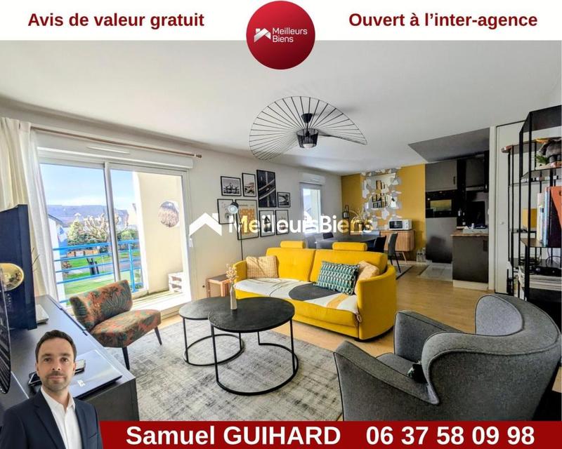 Appartement ancien - 64 m² - 3 pièces