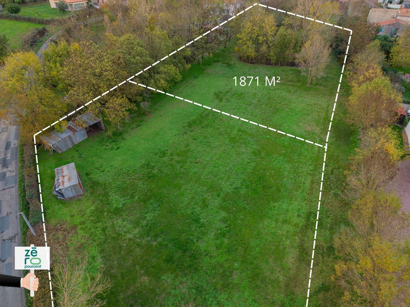 Terrain - 1 871 m²