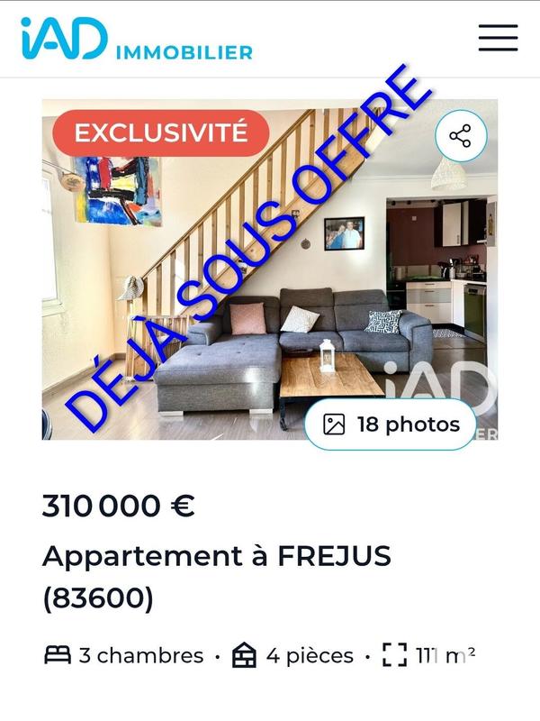 Appartement - 111 m² - 4 pièces