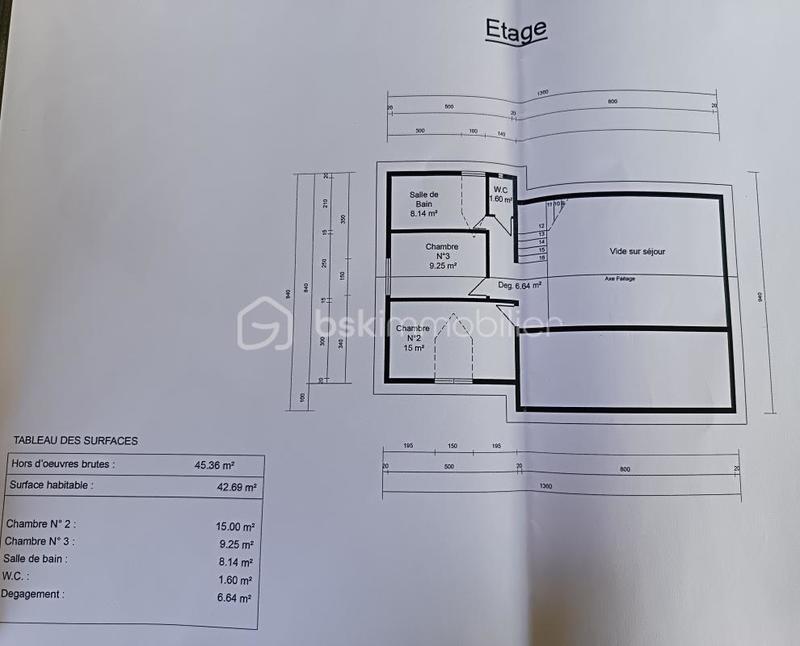 Demeure - 118 m² - 5 pièces