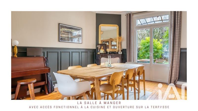 Maison de ville - 153 m² - 6 pièces