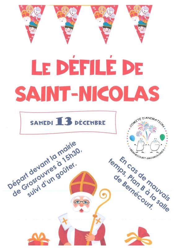 Défilé de Saint-Nicolas - Grosrouvres
