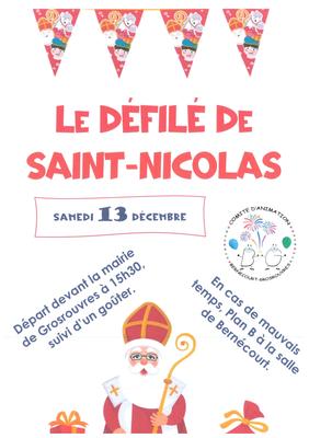 Défilé de Saint-Nicolas - Grosrouvres