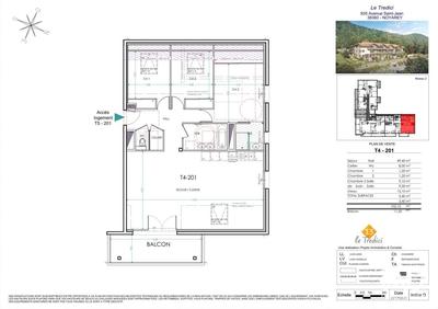 Appartement - 102 m² - 4 pièces