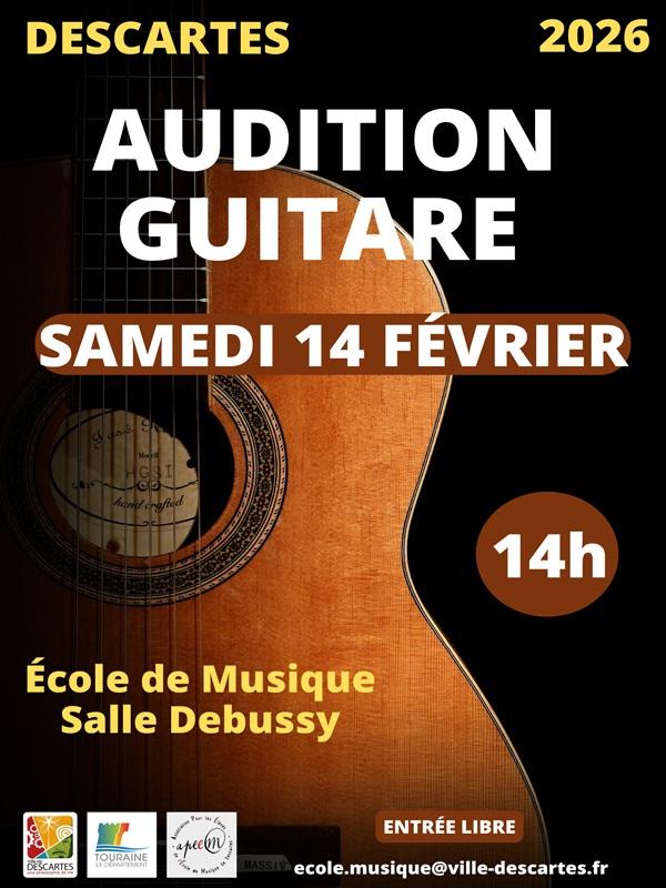 Audition de guitare
