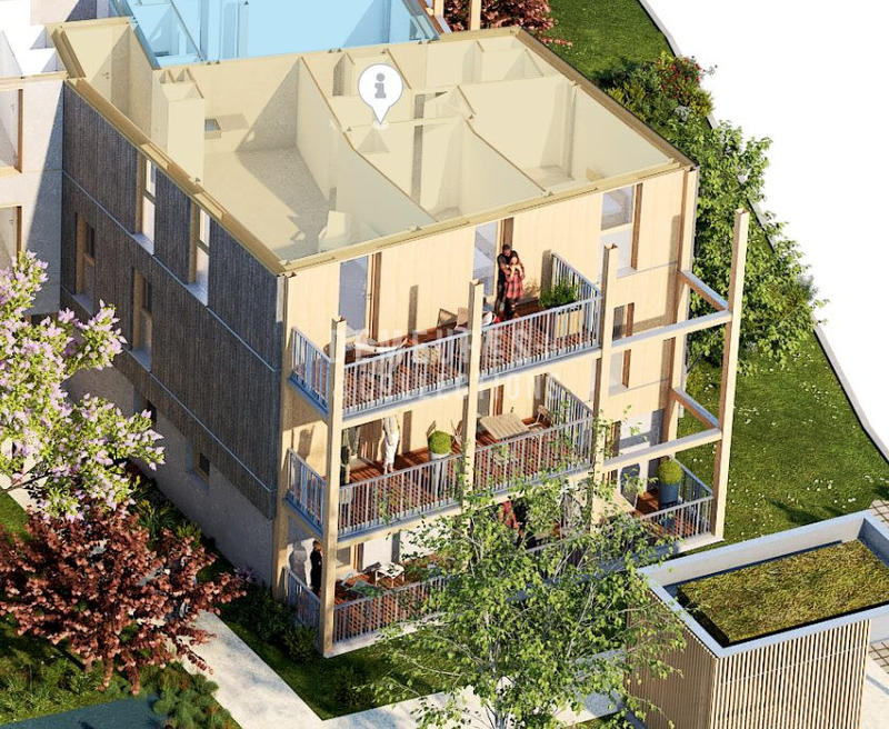 Appartement - 65 m² - 3 pièces