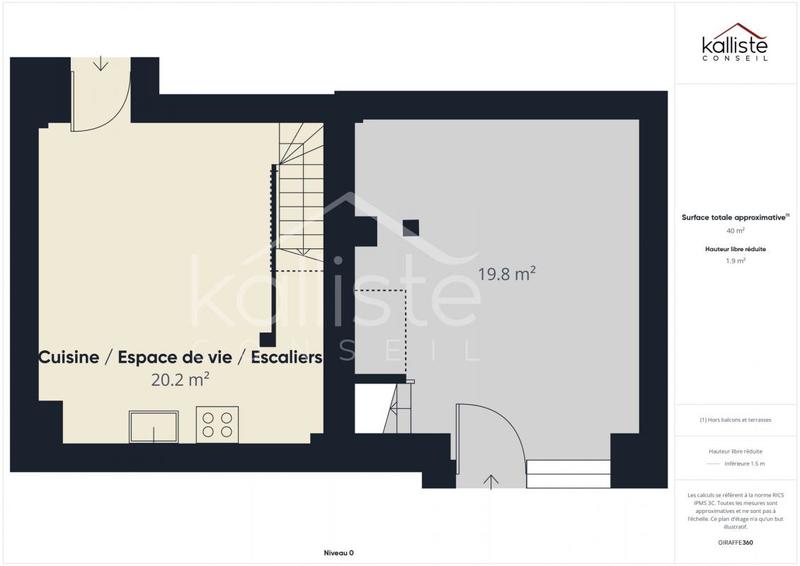 Local commercial - 68 m² - 4 pièces