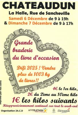 Grande braderie du livre d'occasion