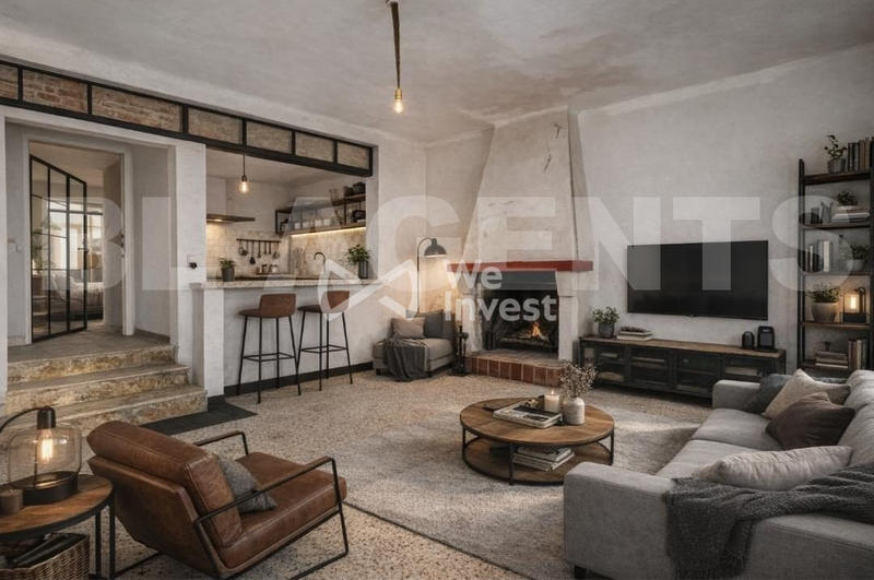 Maison ancienne - 95 m² - 6 pièces