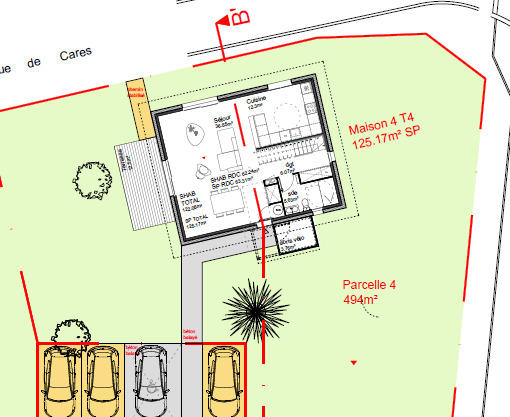Terrain constructible - 561 m²