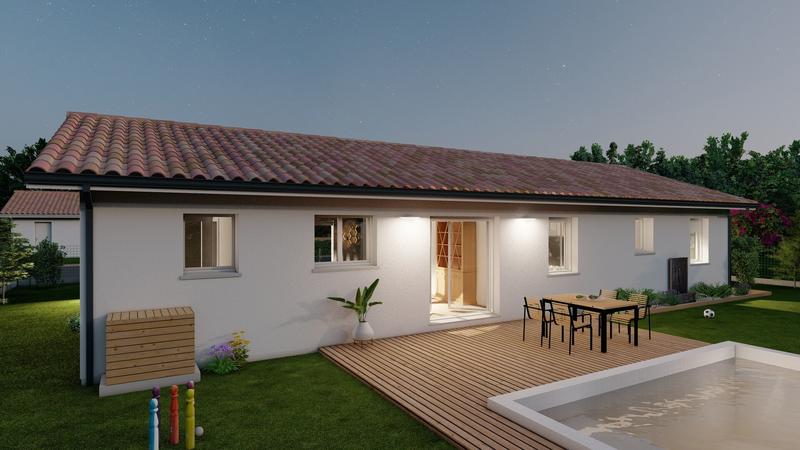 Maison - 104 m² - 6 pièces