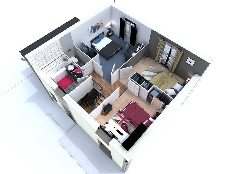 Maison - 89 m² - 5 pièces