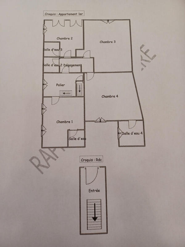 Immeuble - 178 m² - 10 pièces