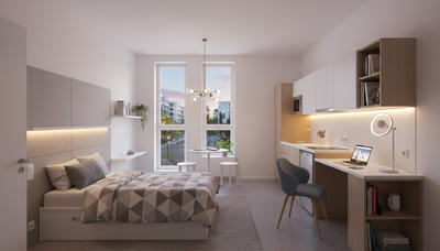 Appartement - 27 m² - 1 pièce